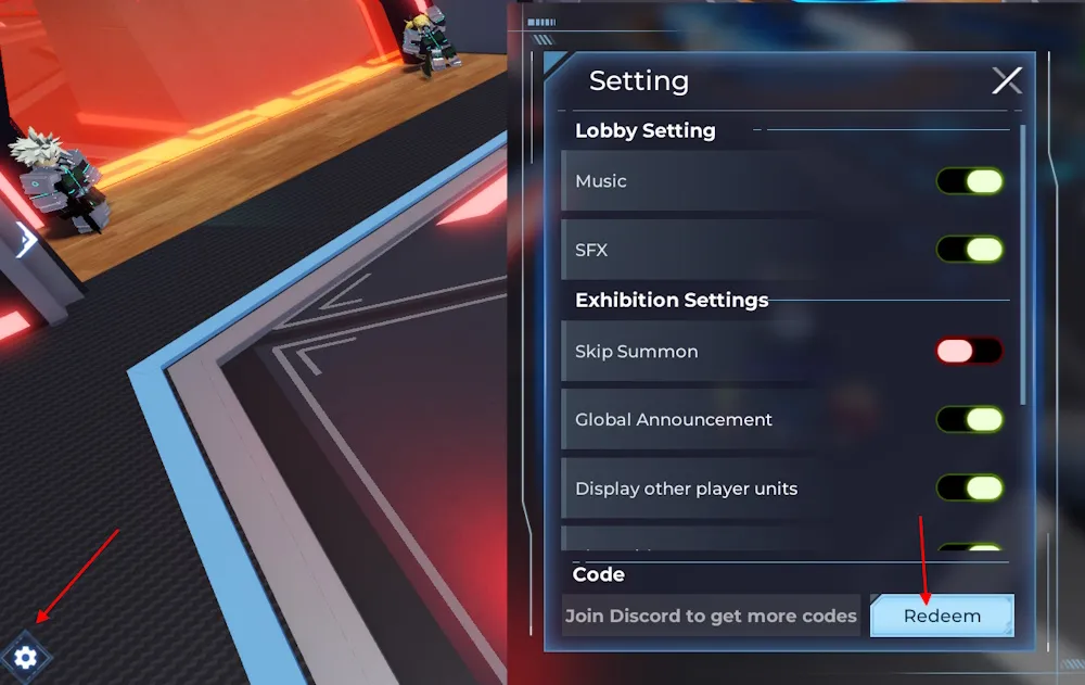 Anime Raid codes redeem