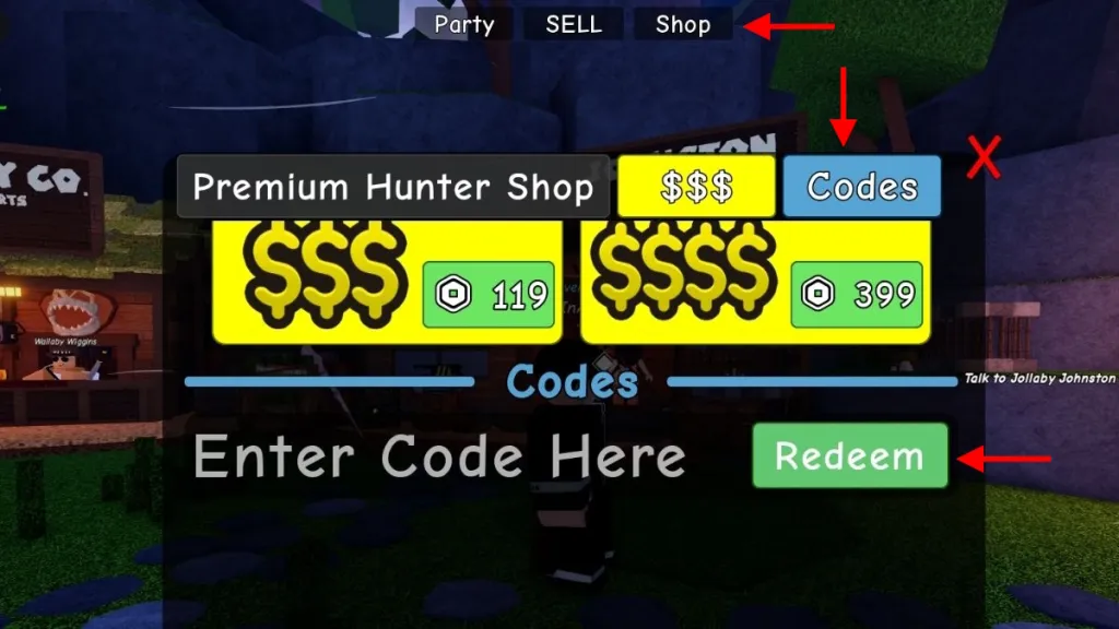 Redeem Gone Hunting Codes