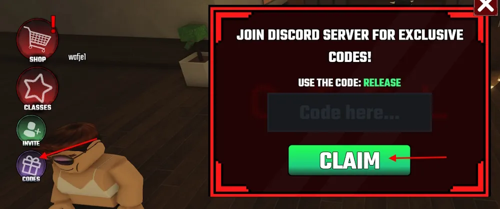 Control codes redeem