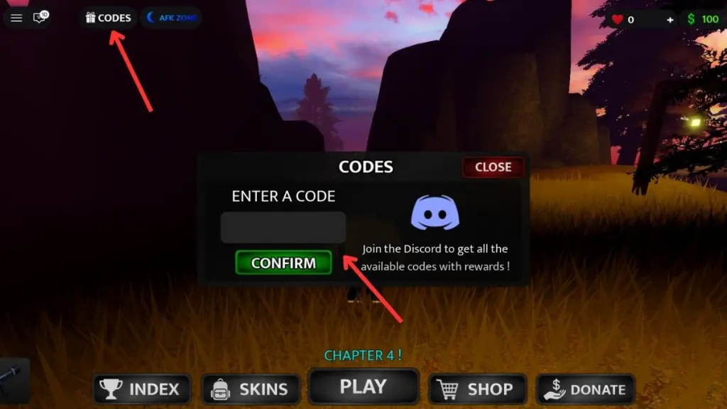 Redeem Ophelia Codes