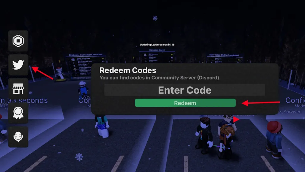 Redeem Road Side Shawarma Codes