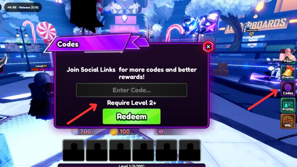 Redeem Anime Reversal codes