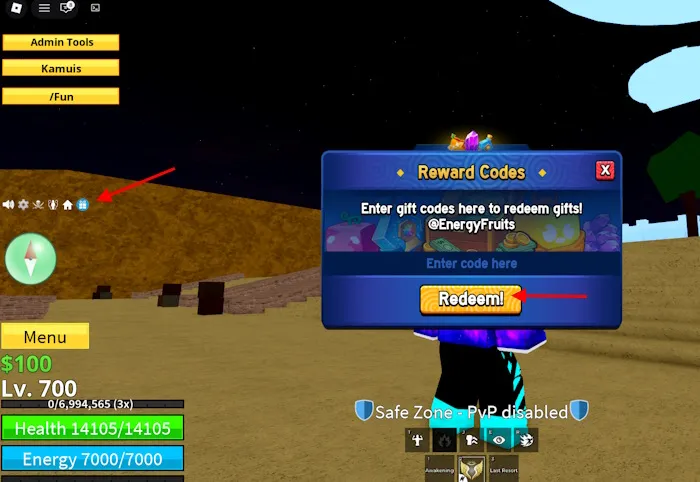 Cursed Fruits codes redeem