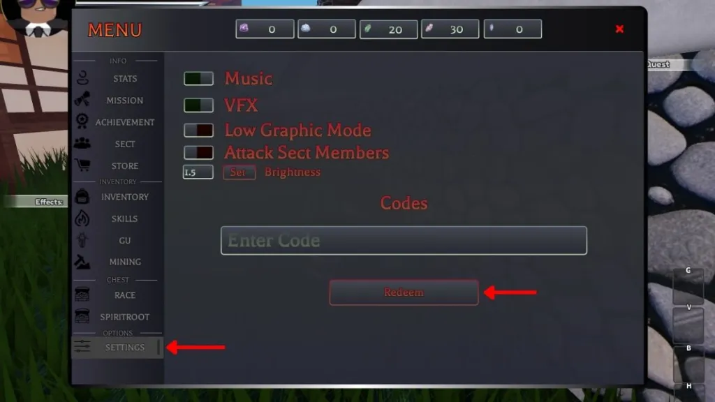 Redeem Reborn Insanity Codes