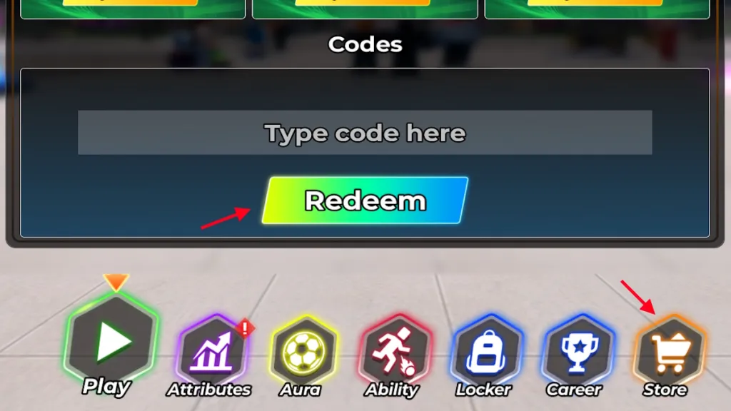 redeem Soccer Arena codes