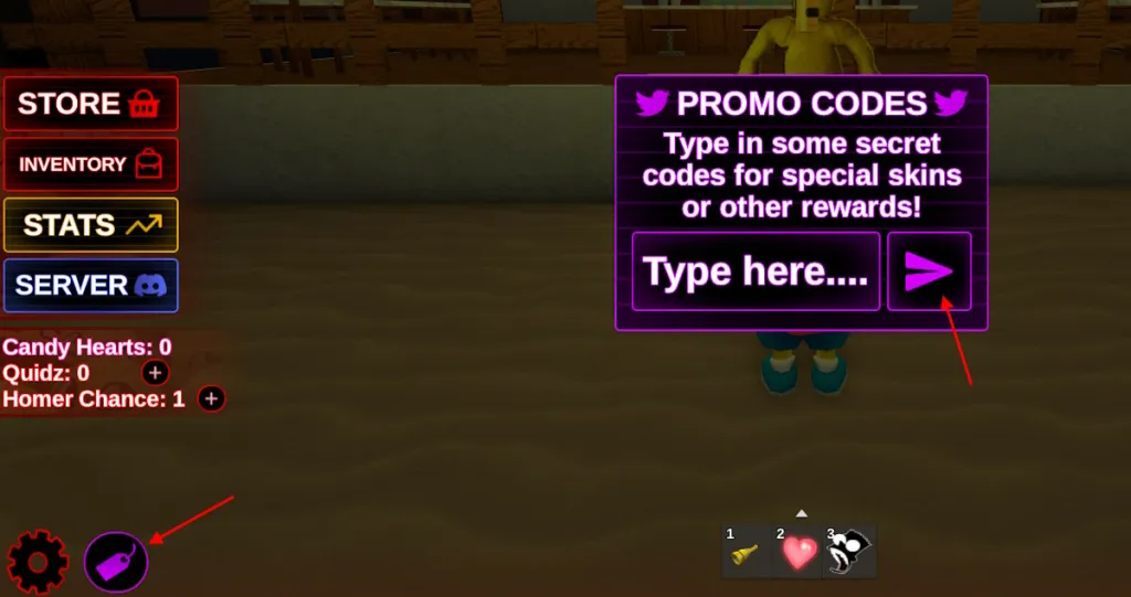 You vs Homer codes redeem